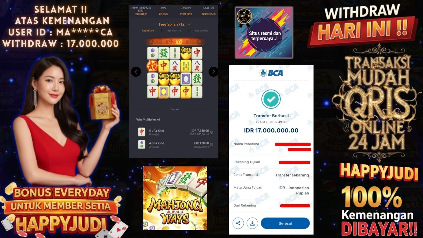 HAPPYJUDI JACKPOT SLOT MAHJONG WAYS